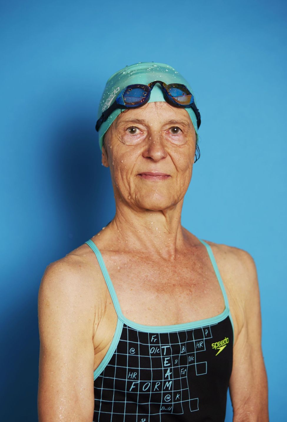 Menschen aus dem Wasser - Porträts von Schwimmerinnen und Schwimmern. Projekt in Zusammenarbeit mit dem Kunstkreis Gräfelfing für die Ausstellung Pool Positions.