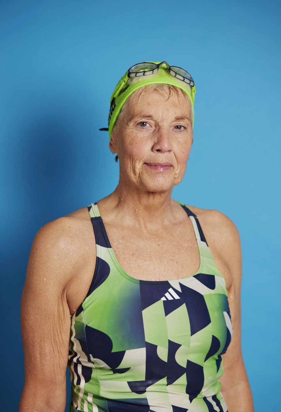 Menschen aus dem Wasser - Porträts von Schwimmerinnen und Schwimmern. Projekt in Zusammenarbeit mit dem Kunstkreis Gräfelfing für die Ausstellung Pool Positions.