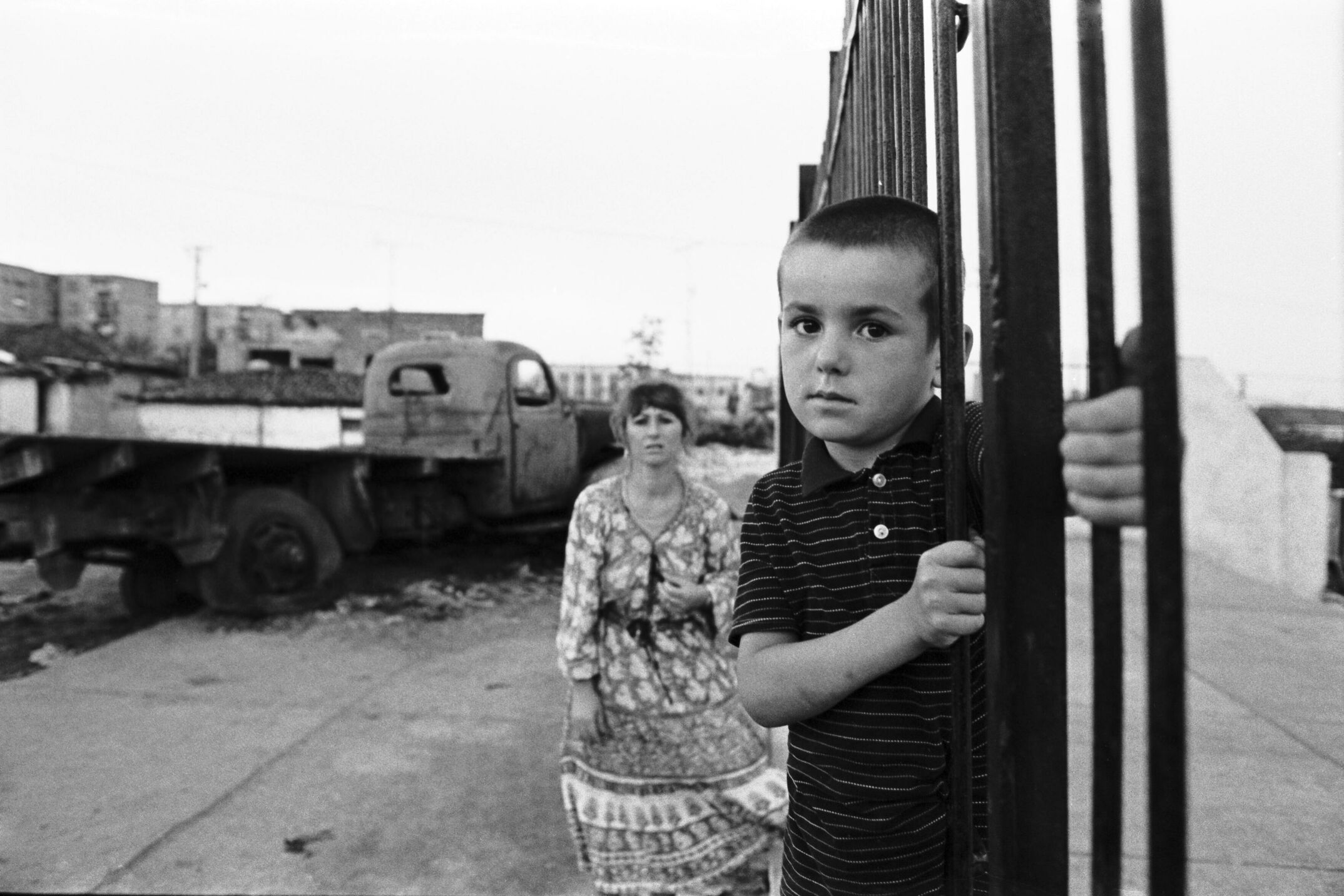 Junge in Tirana