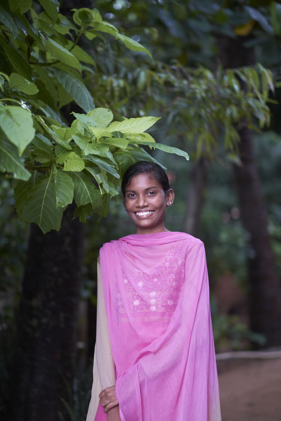 Prana-Projekt von Hilde Link, die im Ort Periyamudaliyarchavadi im indischen Bundesstaat Tamil Nadu ein Schule für sog. Unglückskinder gegründet hat.