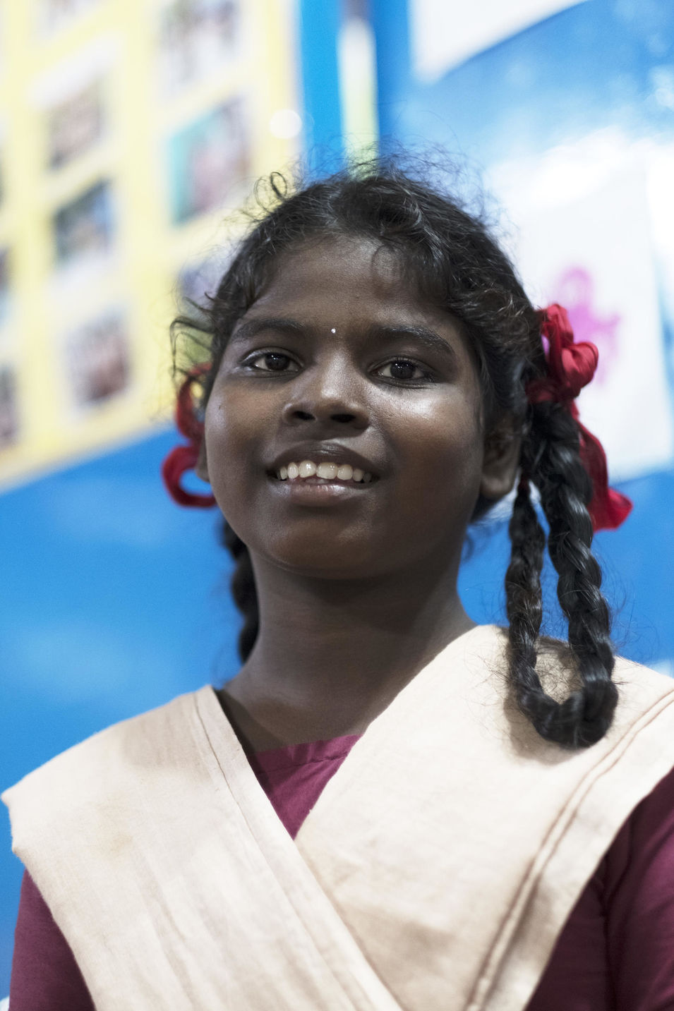 Prana-Projekt von Hilde Link, die im Ort Periyamudaliyarchavadi im indischen Bundesstaat Tamil Nadu ein Schule für sog. Unglückskinder gegründet hat.